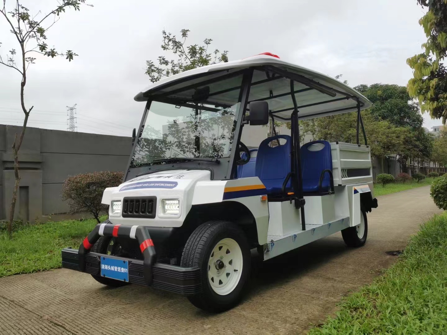 5座麻豆一二三产区巡逻车带后斗